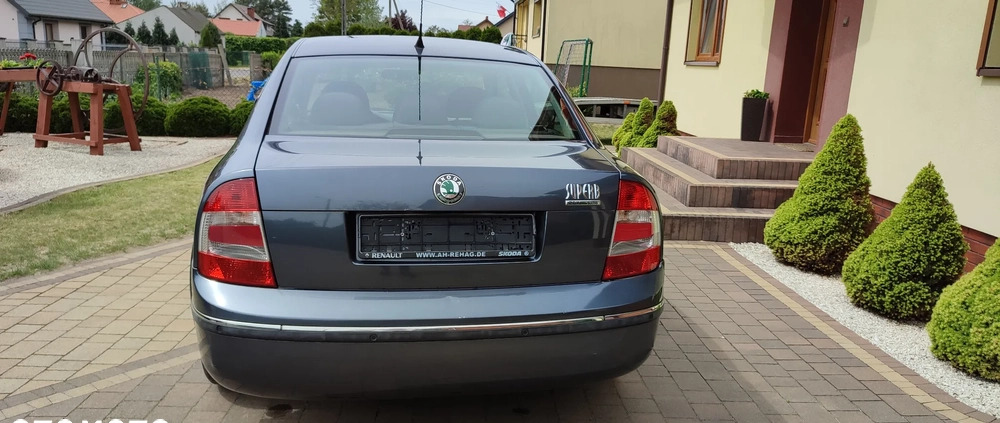 Skoda Superb cena 12500 przebieg: 294000, rok produkcji 2007 z Krzepice małe 326